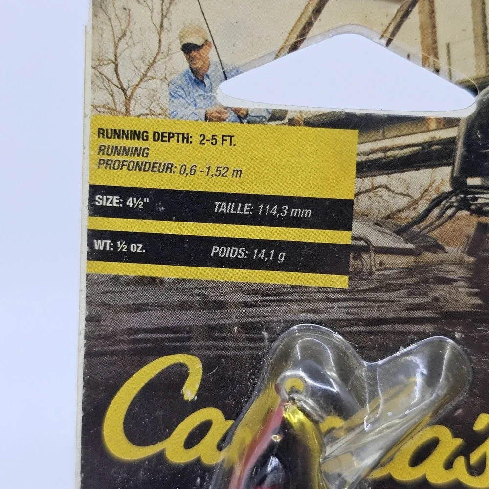Cabelas Mean-Eye Jerkbait Fishing Lures Lot Of 2